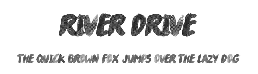 River Drive by The Branded Quotes — Script Handwritten Font
