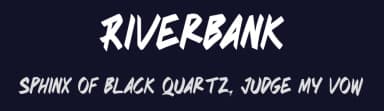 Riverbank by Tokopress — Script Handwritten Font — thumbnail 2