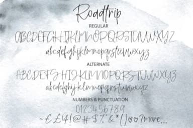 Roadtrip Font by Studio_Art — Script Handwritten Font — thumbnail 7