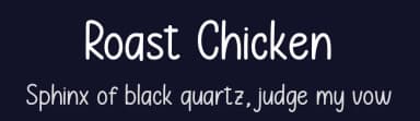 Roast Chicken by Manjali Studio — Script Handwritten Font — thumbnail 2