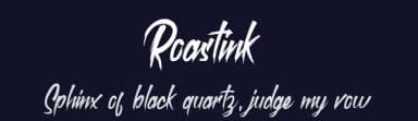 Roastink by semuthitam — Script Handwritten Font — thumbnail 2