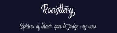 Roasttery by FHFont — Script Handwritten Font — thumbnail 2