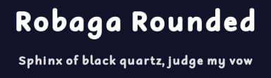 Robaga Rounded by 7NTypes — Sans Serif Font — thumbnail 2