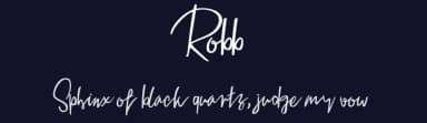 Robb by Typotopia Studio — Script Handwritten Font — thumbnail 2