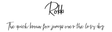 Robb by Typotopia Studio — Script Handwritten Font — thumbnail 1