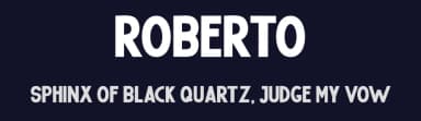 Roberto by Goodrichees — Sans Serif Font — thumbnail 2