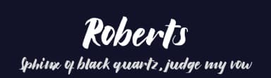 Roberts by Haksen Studio — Script Handwritten Font — thumbnail 2