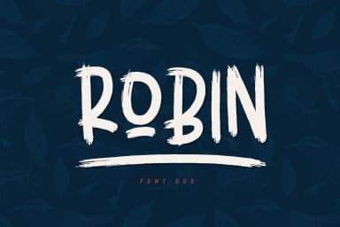 Robin Font by Factory738 — Script Handwritten Font — thumbnail 1