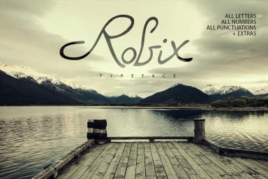 Robix Font by SmartDesigns — Script Handwritten Font — thumbnail 1