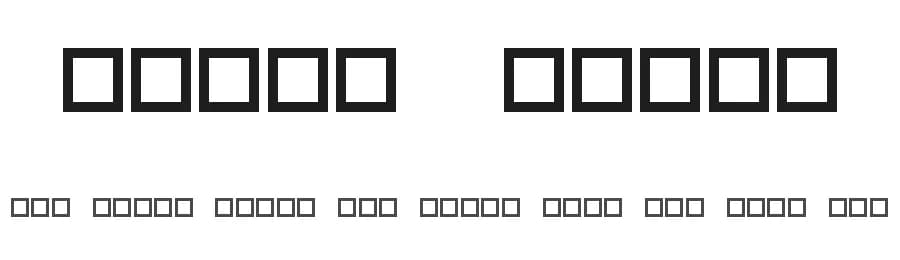 Robot Crisis by fontvir.us — Dingbats Font