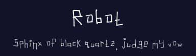 Robot by Lauren Greenberg — Script Handwritten Font — thumbnail 2