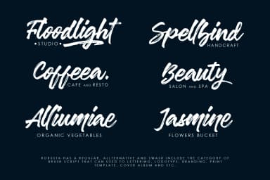 Robusta Font by Runsell Graphic — Script Handwritten Font — thumbnail 4