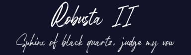 Robusta II by Runsell Studio — Script Handwritten Font — thumbnail 2