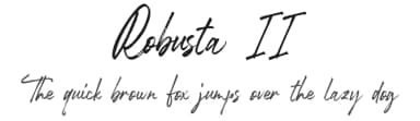 Robusta II by Runsell Studio — Script Handwritten Font — thumbnail 1