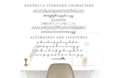 Rochella Font by Her Letter — Script Handwritten Font — thumbnail 9