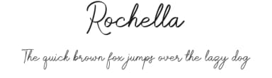 Rochella by Sibelumpagi — Script Handwritten Font — thumbnail 1
