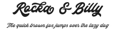 Rocka & Billy by Ydhra Studio — Script Handwritten Font — thumbnail 1