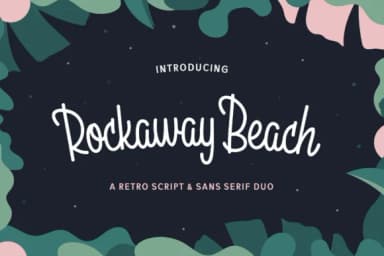 Rockaway Beach Font by daniel.feldt — Script Handwritten Font — thumbnail 1