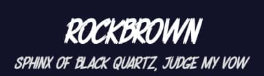 Rockbrown by bringtypestudio.co — Script Handwritten Font — thumbnail 2
