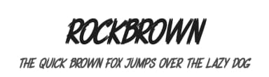 Rockbrown by bringtypestudio.co — Script Handwritten Font — thumbnail 1