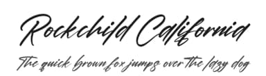 Rockchild California by Perspectype Studio - Letterena.com — Script Handwritten Font — thumbnail 1