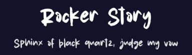 Rocker Story by Letterafa Studio — Script Handwritten Font — thumbnail 2