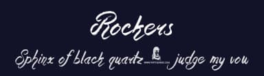 Rockers by JSH creates — Script Handwritten Font — thumbnail 2
