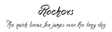 Rockers by JSH creates — Script Handwritten Font — thumbnail 1
