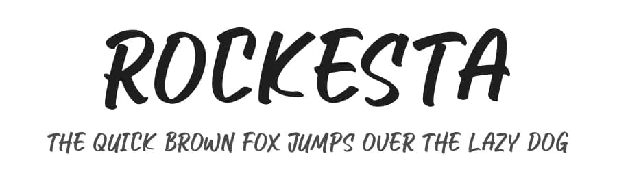Rockesta by Perspectype Studio - Letterena.com — Script Handwritten Font
