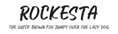 Rockesta by Perspectype Studio - Letterena.com — Script Handwritten Font — thumbnail 1