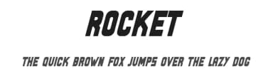 Rocket by Design Vector10 — Sans Serif Font — thumbnail 1