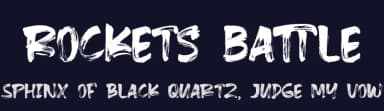 Rockets Battle by Rochart Studio — Script Handwritten Font — thumbnail 2