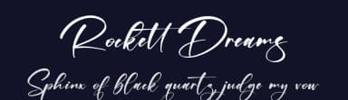 Rockett Dreams by Letterena Studios — Script Handwritten Font — thumbnail 2