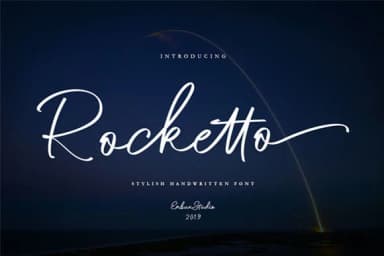 Rocketto Font by EmbunStudio — Script Handwritten Font — thumbnail 1