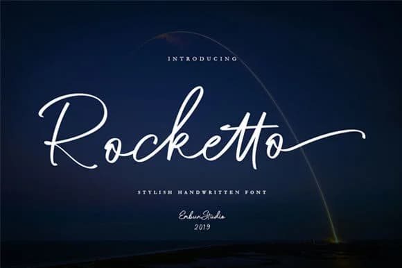 Rocketto Font by EmbunStudio — Script Handwritten Font