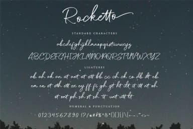 Rocketto Font by EmbunStudio — Script Handwritten Font — thumbnail 9