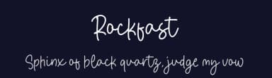 Rockfast by Balpirick Studio — Script Handwritten Font — thumbnail 2