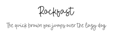 Rockfast by Balpirick Studio — Script Handwritten Font — thumbnail 1