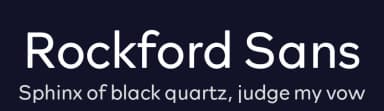 Rockford Sans by Fenotype — Sans Serif Font — thumbnail 2