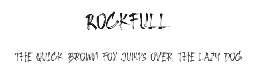 Rockfull by Creatype Studio — Script Handwritten Font