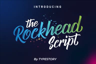 Rockhead Font by Letterflow Studio — Script Handwritten Font — thumbnail 1