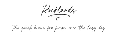 Rocklands by Letterative Studio — Script Handwritten Font — thumbnail 1