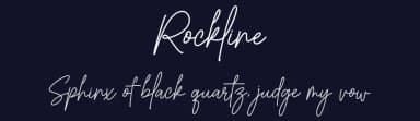 Rockline by Ramli Setiadi — Script Handwritten Font — thumbnail 2