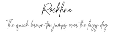Rockline by Ramli Setiadi — Script Handwritten Font — thumbnail 1