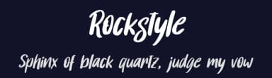 Rockstyle by Letterafa Studio — Script Handwritten Font — thumbnail 2
