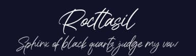 Rocttasil by Letterena Studios — Script Handwritten Font — thumbnail 2