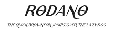Rodano by Kong Font — Sans Serif Font — thumbnail 1