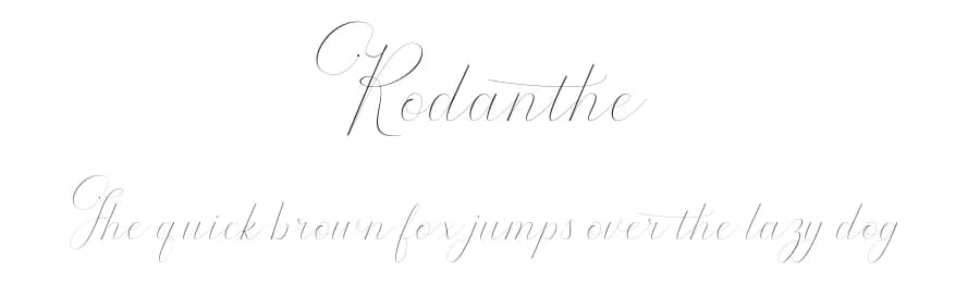 Rodanthe by cropstudio — Script Handwritten Font — preview 1