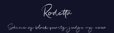 Rodetta by ToniStudio — Script Handwritten Font — thumbnail 2