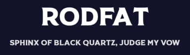 Rodfat by Rizki Muharam Permana — Serif Font — thumbnail 2